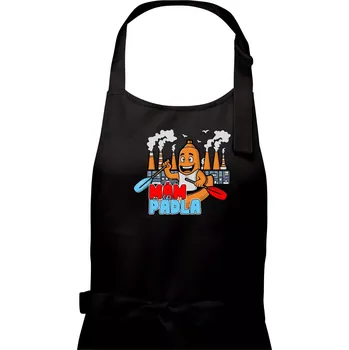 Kuchyňská zástěra Mám pádla - Pánská zástěra na vaření - Univerzální velikost ( Černá )