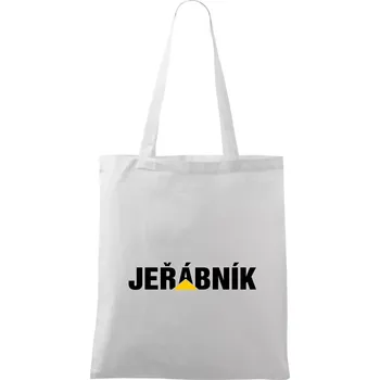 Jeřábník nápis - Taška bavlněná - 42 x 38 cm ( Bílá )