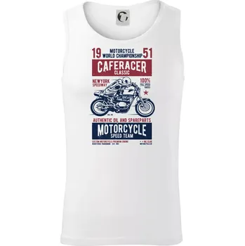 Caferacer Classic Race - Tílko pánské Core - 2XL ( Bílá )