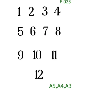 Šablona F 025 - A5 , Lepící fólie