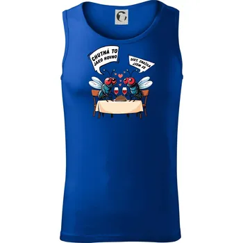Mouchy večeře - Tílko pánské Core - 2XL ( Královská modrá )