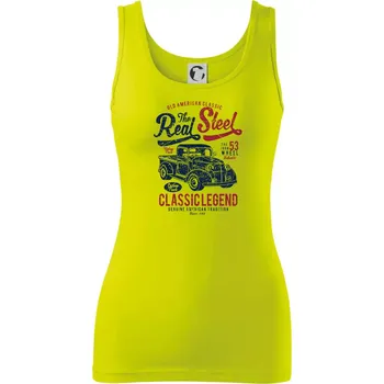 The Real Steel - Dámské tílko - 2XL ( Limetková )