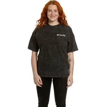 Dámské oblečení Dámské tričko Meatfly Vexey 2025 Black M
