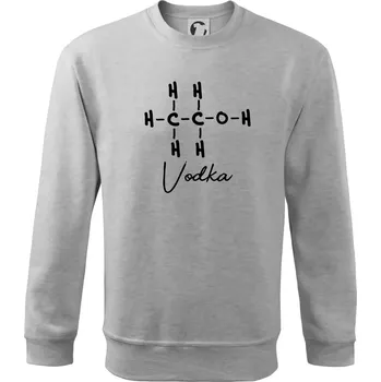 Chlapecké tričko Barová chemie - vodka - Mikina Essential dětská - 146 cm/10 let ( Světlešedý Melír )