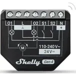 Shelly 2PM Gen4 - spínací modul s měřením spotřeby 2x 10A (WiFi, Bluetooth, Zigbee, Matter)