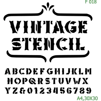 Šablona F 018 - A4 , Lepící fólie