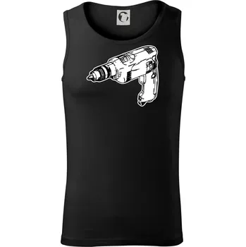 Vrtačka kreslená - Tílko pánské Core - L ( Černá )