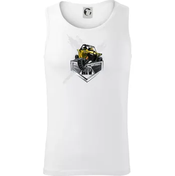 ATV Buggy splash - Tílko pánské Core - M ( Bílá )