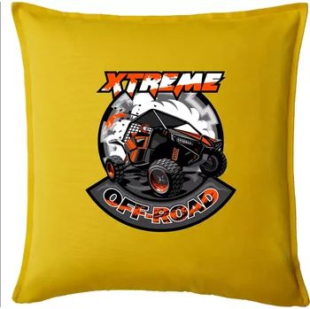Polštář ATV XXX - Polštář 50x50 - 50x50 - Pouze potah ( Žlutá )
