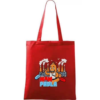 Mám pádla - Taška bavlněná - 42 x 38 cm ( Červená )