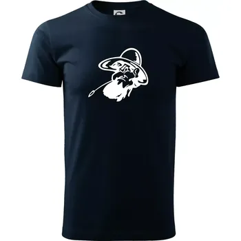 Pánské tričko Zapšklý farmář - Triko extra velké (5-8XL) - 6XL ( Námořní modrá (velmi tmavá - téměř černá) )