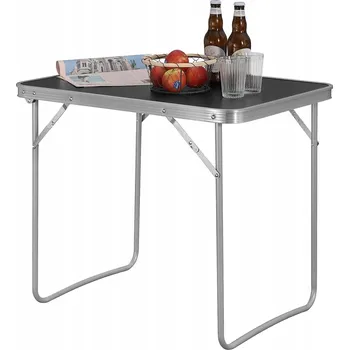 kempingový stůl Piknikový stul kempingový skládací stolek turistický 80x60x70
