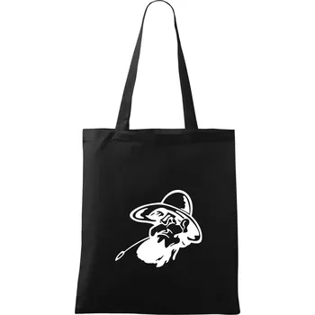 Zapšklý farmář - Taška bavlněná - 42 x 38 cm ( Černá )