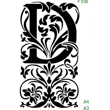 Šablona F 038 - A3 , Nelepící folie