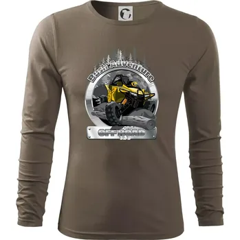 Pánská móda ATV Bush Adventure - Triko s dlouhým rukávem FIT-T long sleeve - S ( Army )