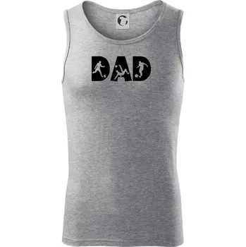 Football dad - Tílko pánské Core - 2XL ( Tmavě šedý melír )