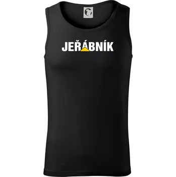Jeřábník nápis - Tílko pánské Core - L ( Černá )