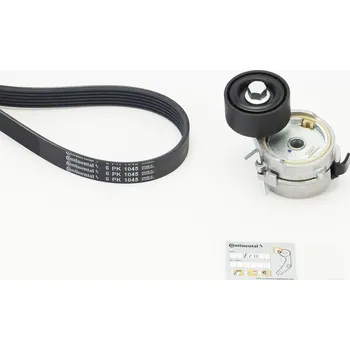 Sada žebrovaných klínových řemenů CONTINENTAL CTAM 6PK1045K4