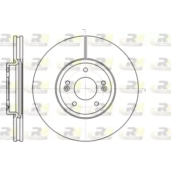 Brzdový kotouč ROADHOUSE Brzdový kotouč - 321 mm RDH 61102.10
