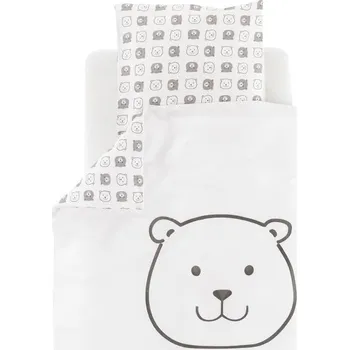 Povlečení TRÄUMELAND Povlečení do kolébky 80 x 80 cm Kleiner Bär