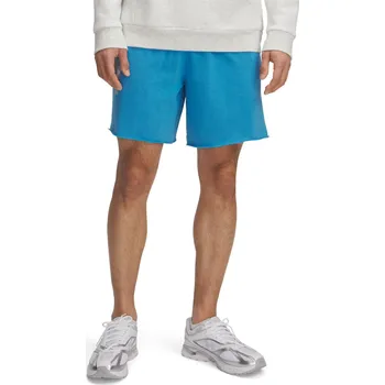 Pánské kraťasy Pánské kraťasy Under Armour Rival Terry Logo 8in Short velikost XXL ether blue