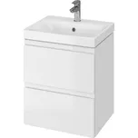 Cersanit S801-230-DSM-Závěsná koupelnová skříňka s umyvadlem MODUO 50 cm bílá