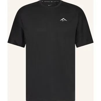 Pánské tričko Nike Pánské Běžecké Tričko Solar Chase, černá, XXL