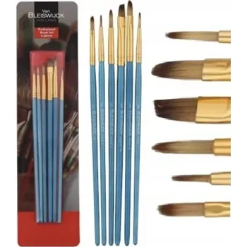 Vodová barva Profesionální sada štetců 6ks Van Bleiswijck