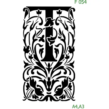Šablona F 054 - A4 , Lepící fólie