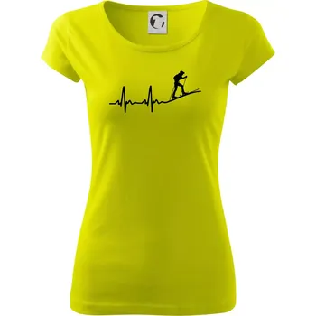 EKG skialpinismus - Dámské triko Pure - M ( Limetková )