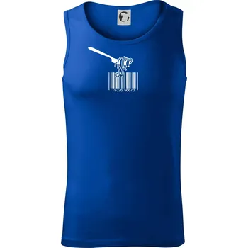 Pánské termoprádlo Čárový kód pasta - Tílko pánské Core - 2XL ( Královská modrá )