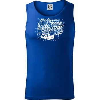 Motor T930 - 3 - Tílko pánské Core - L ( Královská modrá )