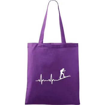 EKG skialpinismus - Taška bavlněná - 42 x 38 cm ( Fialová )
