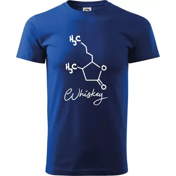 Pánské tričko Barová chemie - whiskey - Triko extra velké (5-8XL) - 7XL ( Královská modrá )