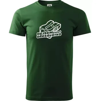 Pánské tričko Ořezávátko - Triko extra velké (5-8XL) - 6XL ( Lahvově zelená )