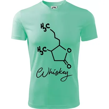Chlapecké tričko Barová chemie - whiskey - Dětské triko sportovní (dresovina) - 122 cm/6 let ( Mátová )