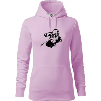 Dámská mikina Zapšklý farmář - Mikina dámská Cape s kapucí - XS ( Orchid )