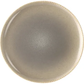Talíř Clay - II.jakost Keramický mělký talíř Serena Sand ø 27 cm, šedobéžový