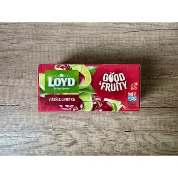 Čaj Loyd čaj Good & Fruity Višeň & Limetka 50g (20x2.5g)