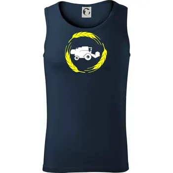 Kombajn klasy - Tílko pánské Core - L ( Námořní modrá (velmi tmavá - téměř černá) )