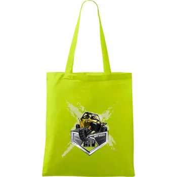 Nákupní taška ATV Buggy splash - Taška bavlněná - 42 x 38 cm ( Limetková )