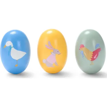 Velikonoční dekorace 625184 - Tchibo - Chrasticí vajíčka - barva: vícebarevná