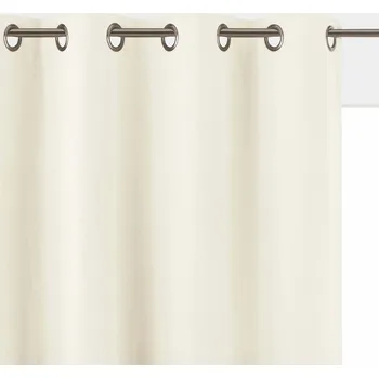 Závěs LA REDOUTE zatemňovací závěs na radiátor Onega z praného plátna 180 x 135 cm