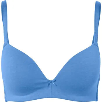 Podprsenka 703271 - Tchibo - Podprsenka s měkkými košíčky - pro ženy - vel. 80A - barva: modrá