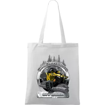 ATV Bush Adventure - Taška bavlněná - 42 x 38 cm ( Bílá )