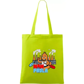 Nákupní taška Mám pádla - Taška bavlněná - 42 x 38 cm ( Limetková )