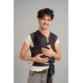 Šátek Elastický šátek Minu Charcoal