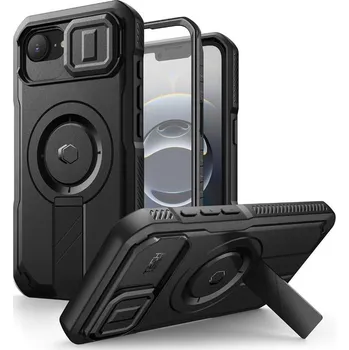 Pouzdro na mobilní telefon Tech-Protect Kevlar pro iPhone 16E černé