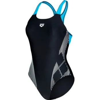 Dámské plavky 715956 - Dámské plavky s podprsenkou arena Feel Swim Pro Back - pro ženy - vel. 40 - barva: modrá