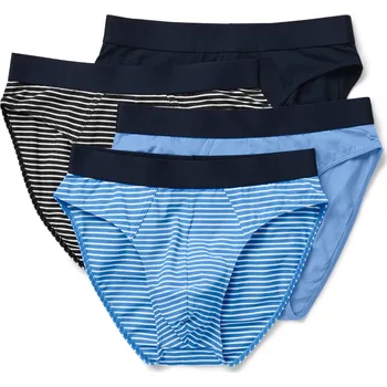 Slipy 706532 - Tchibo - Slipy - pro muže - vel. XL/7 - barva: modrá/s proužky